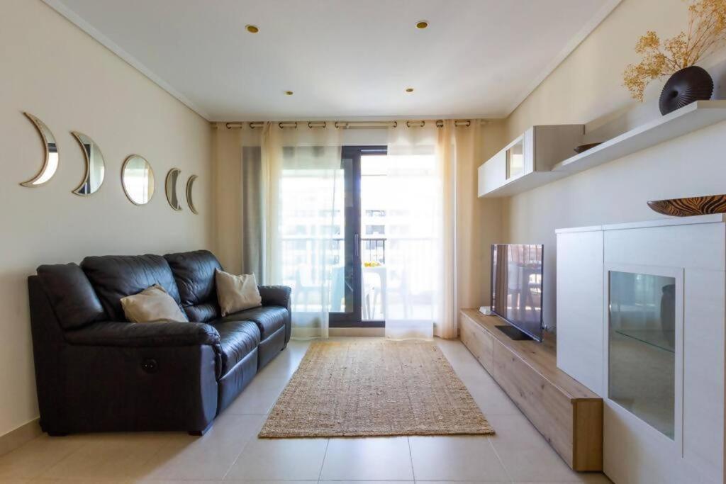 ולנסיה Alboraya Apartamento Con Vista Al Mar Y Piscina מראה חיצוני תמונה
