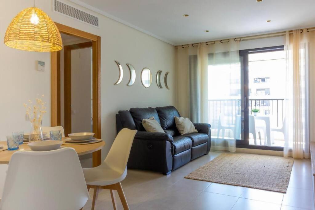 ולנסיה Alboraya Apartamento Con Vista Al Mar Y Piscina מראה חיצוני תמונה